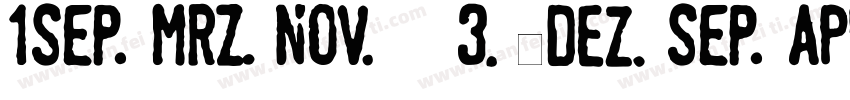 Dick solid 330字体转换